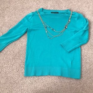 Banana Republic Turquoise Teal Sweater Top